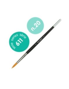 PAQ 3 PINCEL SINTETICO REDONDO Nº 20 SERIE 611